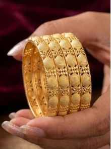 Gold Plated Bangles